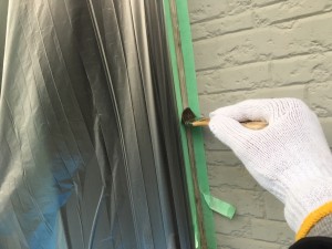 外壁のコーキング