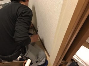 クロスの張り替え