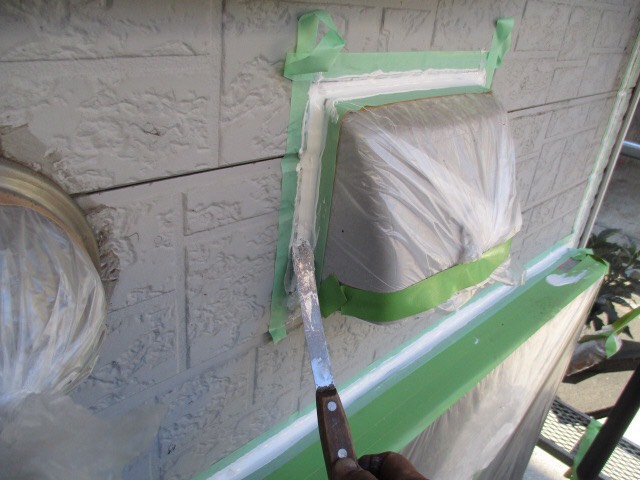 コーキングの補修