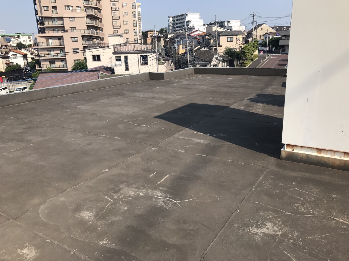 屋上の防水工事