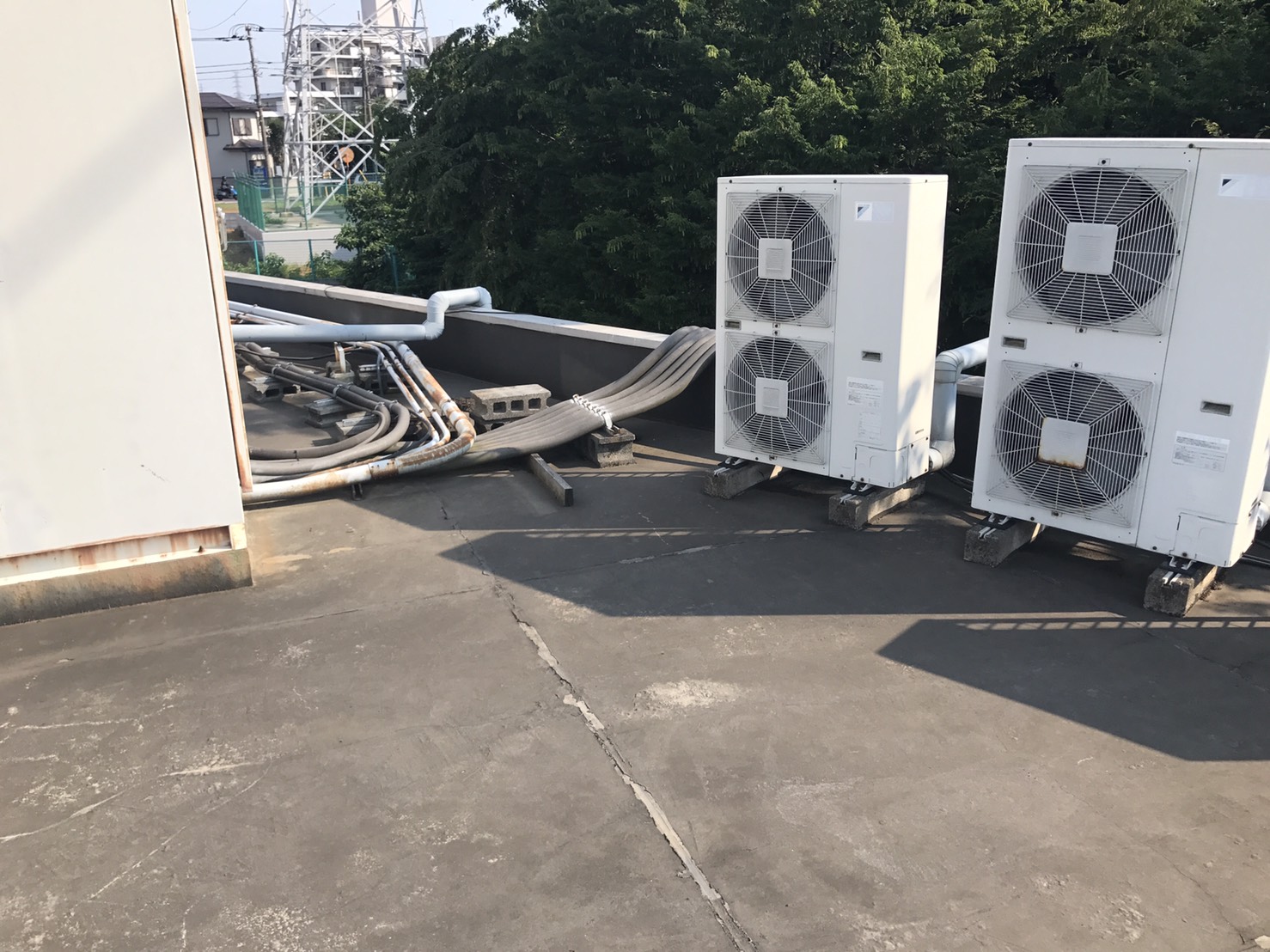 屋上の防水工事