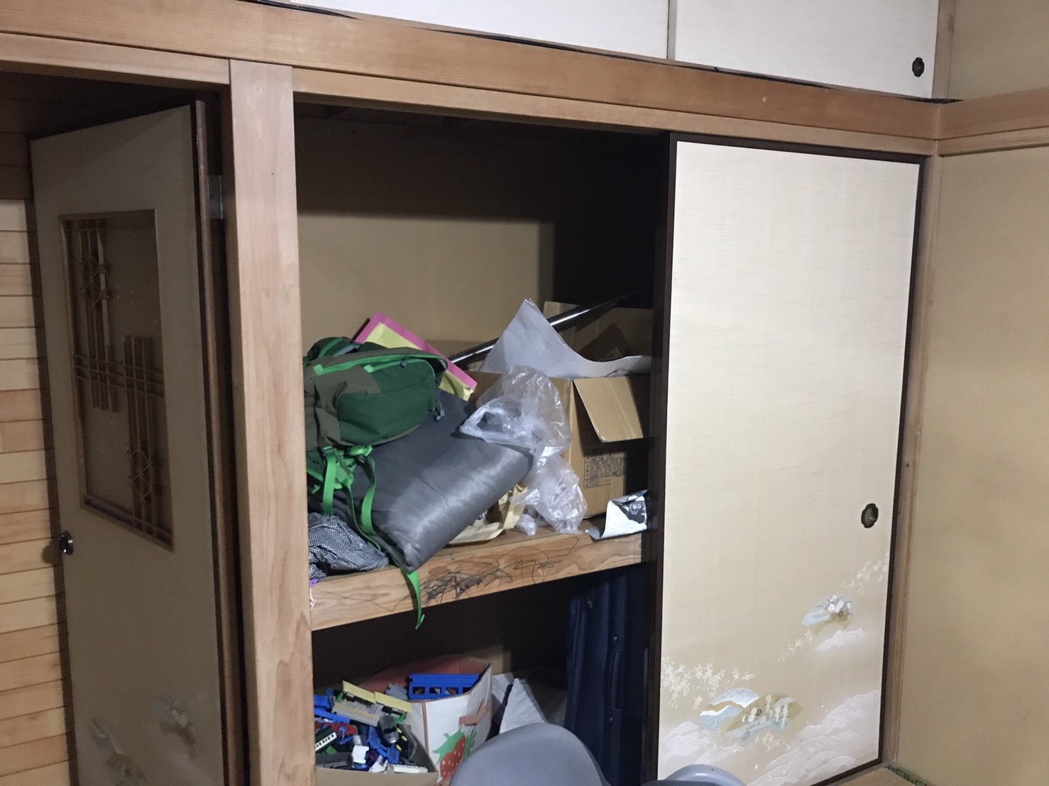 和室の押し入れ