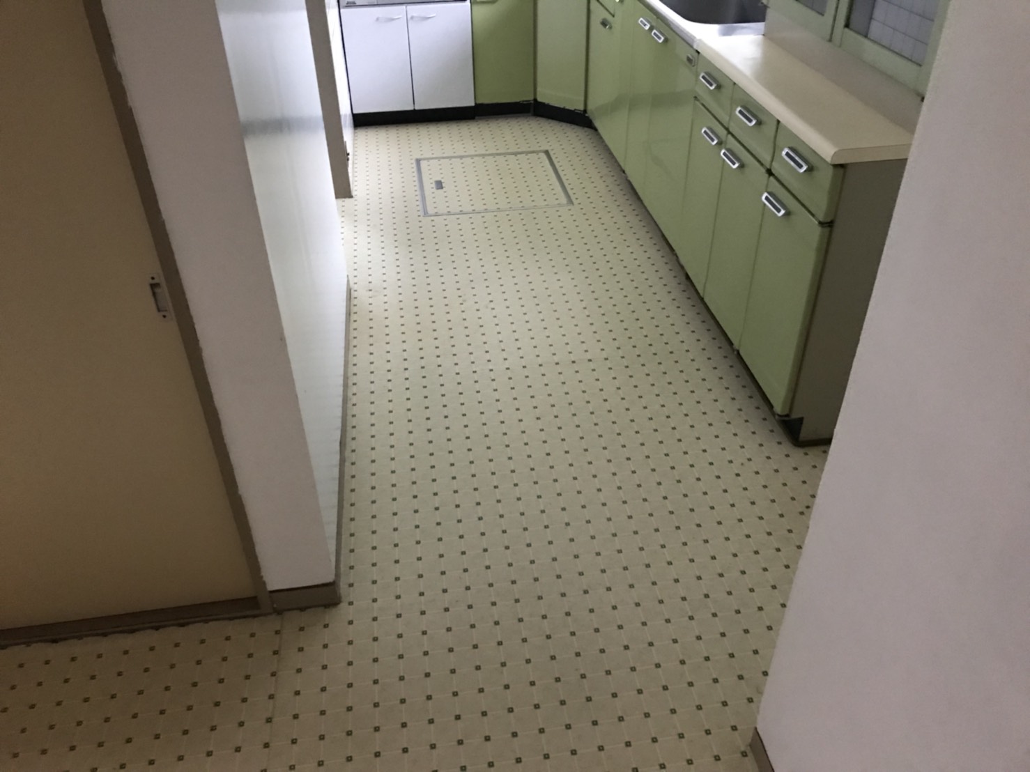 キッチンのクッションフロア