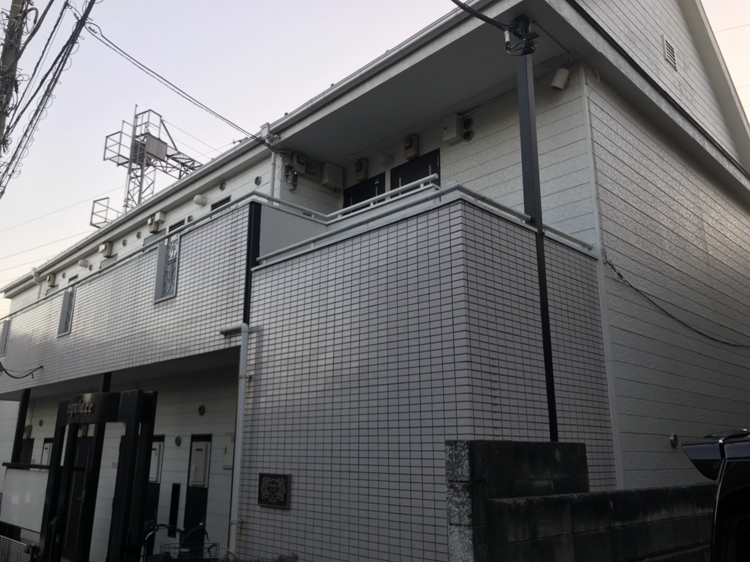 Lアパートの現場調査・見積もり