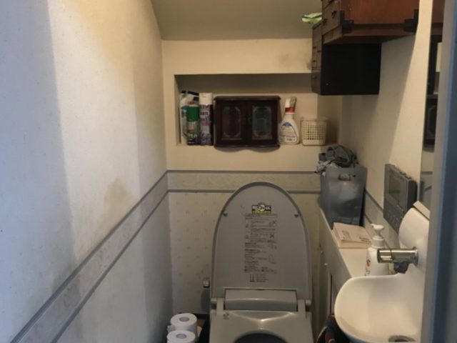 さいたま市浦和区のH様邸｜トイレの内装リフォーム工事（クロスの張り替え）