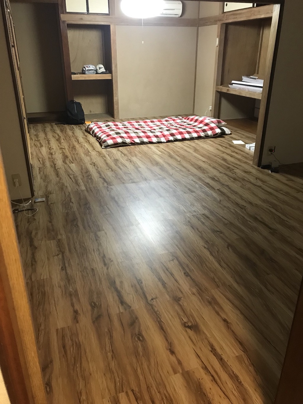 床のリフォーム工事