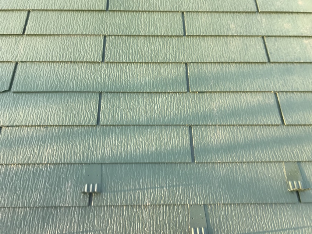 屋根の塗装工事完了