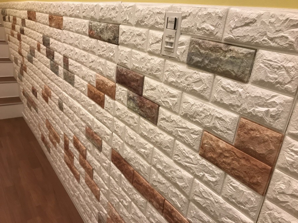 クッションブリックの内装工事