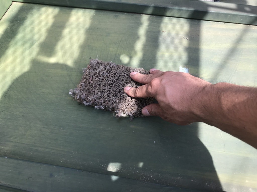 付帯部のケレン