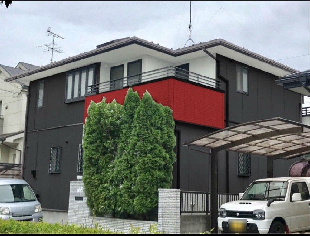 カラーシュミレーション後