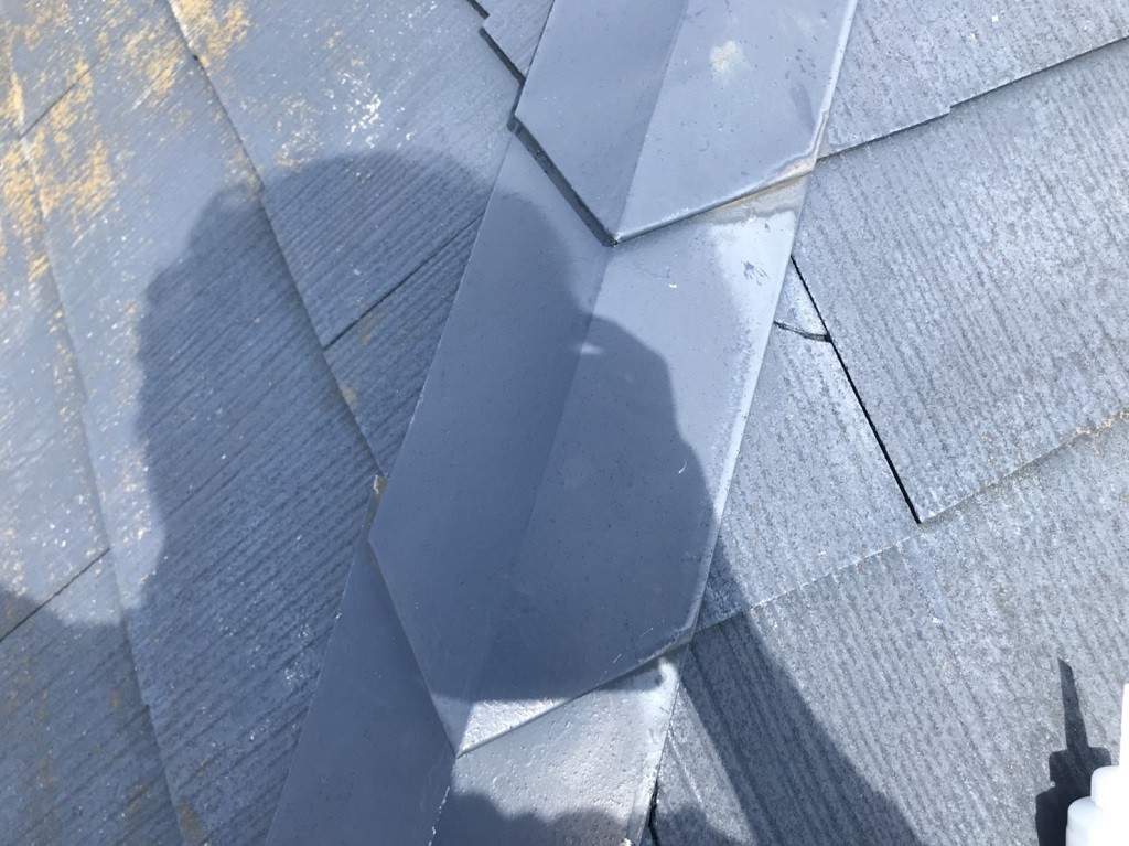 屋根板金補修後