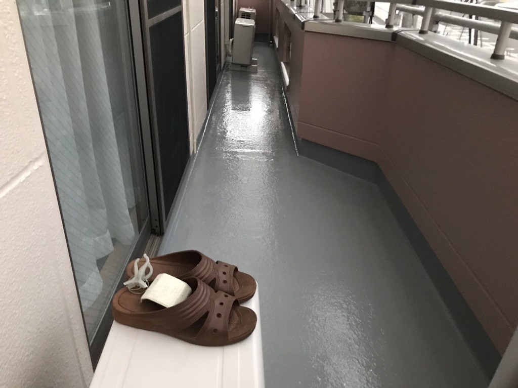 ベランダの防水工事