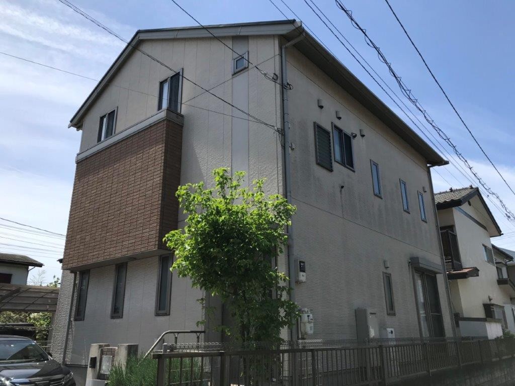 外壁の現場調査