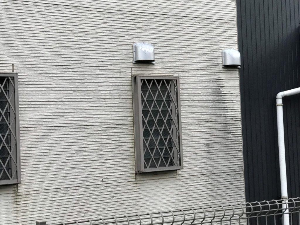 汚れがある外壁面