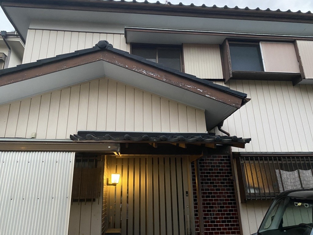 塗装工事の現場調査
