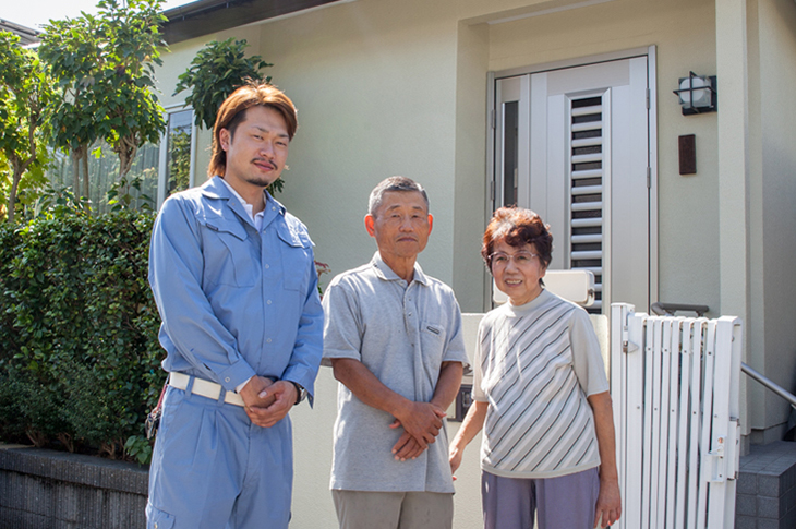 "人で選ばれる塗装店”を目指して